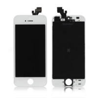 Дисплей для iPhone 5 в сборе с тачскрином (белый) (Аналог)