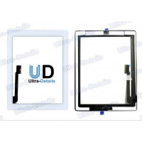 Тачскрин для iPad 4 + Home (белый) Тачскрин для iPad 4 + Home (белый)