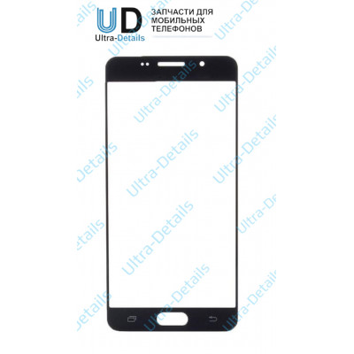 Стекло для переклейки Samsung A710F (черный)