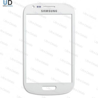 Стекло для переклейки Samsung S3 mini (белый)