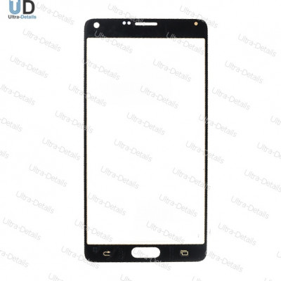 Стекло для переклейки Samsung N910C (Note4) (черный)
