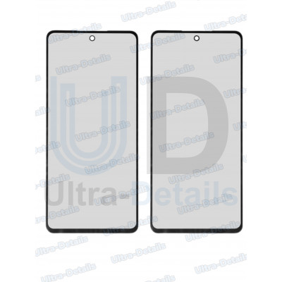 Стекло для переклейки с OCA для Samsung A725F (A72) черный