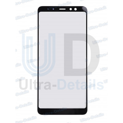Стекло для переклейки с OCA для Samsung A605F (A6+ 2018) черный