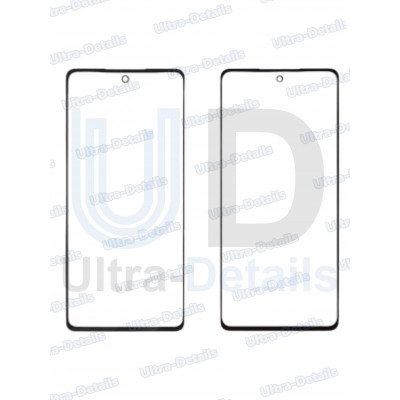 Стекло для переклейки с OCA для Samsung A525F (A52) черный