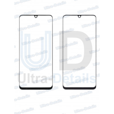 Стекло для переклейки с OCA для Samsung A315F (A31) черный