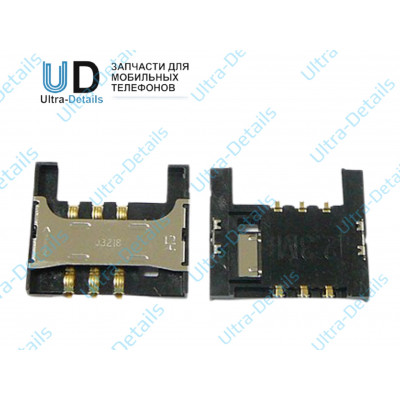 Коннектор SIM Samsung i9100 Коннектор SIM Samsung i9100