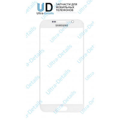 Стекло для переклейки Samsung G920F/G920FD (S6/S6 Duos) (белый)