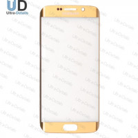 Стекло для переклейки Samsung G925F (S6 Edge) (золотой) Стекло для переклейки Samsung G925F (S6 Edge) (золотой)