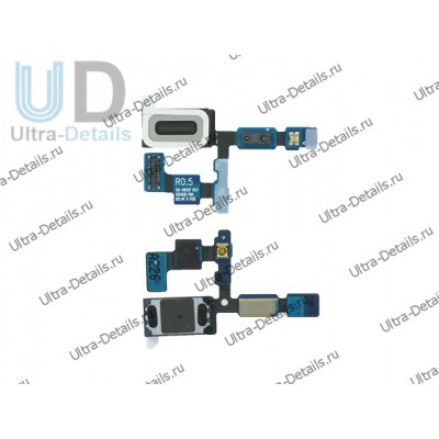 Динамик (speaker) на шлейфе в сборе с датчиком света Samsung (G925) S6 Edge