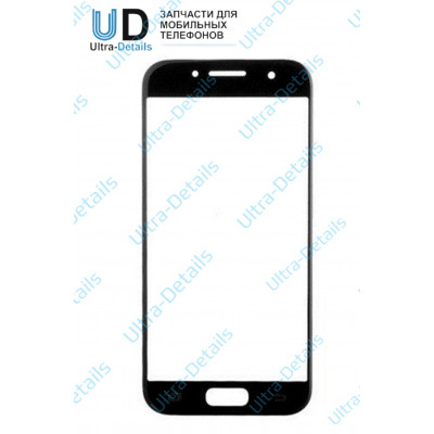 Стекло для переклейки Samsung A520F (A5 2017) черный