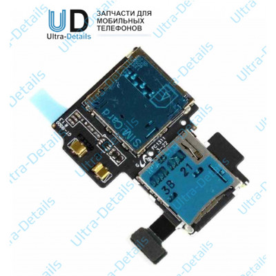 Шлейф Samsung i9500/i9505 на разъем SIM/MMC