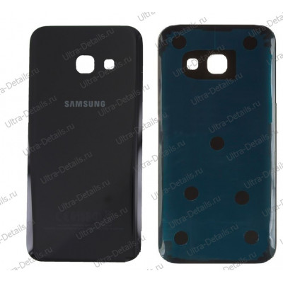 Задняя крышка Samsung A320F (A3 2017) (черный)