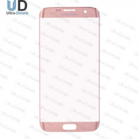 Стекло для переклейки Samsung G935F (S7 Edge) (розовый) Стекло для переклейки Samsung G935F (S7 Edge) (розовый)