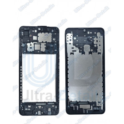 Рамка дисплея для Samsung A025F (A02s) черный
