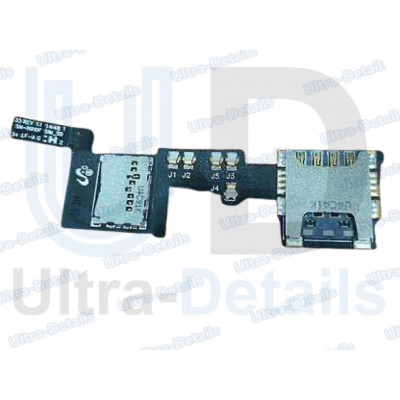 Шлейф Samsung N910C (Note 4) на разъем SIM/MMC