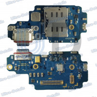 Шлейф Samsung S22 Ultra (S908B) системный разъем/разъем SIM/микрофон Шлейф Samsung S22 Ultra (S908B) системный разъем/разъем SIM/микрофон