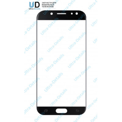 Стекло для переклейки Samsung J730 (J7 2017) (черный)
