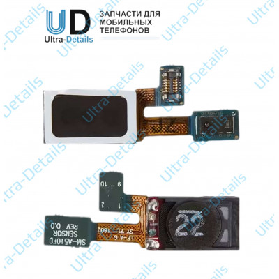 Шлейф Samsung A510F / A510FD / A510M Galaxy A5 (2016) с слуховым динамиком (Speaker) и датчиком приближения Шлейф Samsung A510F / A510FD / A510M Galaxy A5 (2016) с слуховым динамиком (Speaker) и датчиком приближения