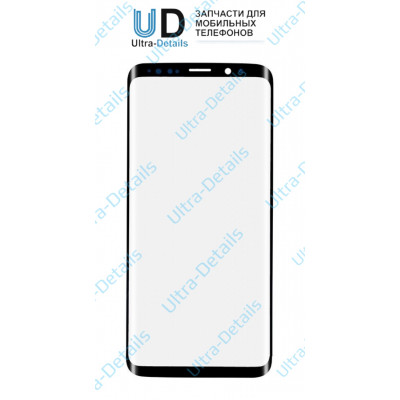Стекло для переклейки Samsung G960 (S9) черный Оригинал