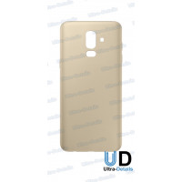 Задняя крышка Samsung J810F (J8 2018) со стеклом камеры (золотой) Задняя крышка Samsung J810F (J8 2018) со стеклом камеры (золотой)