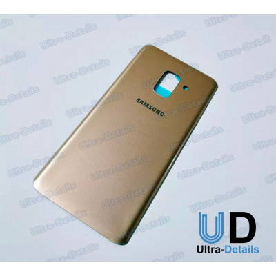 Задняя крышка Samsung A530F (A8 2018) золото