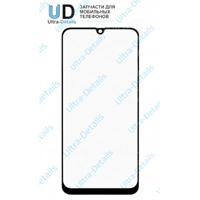 Стекло для переклейки Samsung A405F (A40) черный