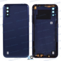 Задняя крышка Samsung A015F (A01) со стеклом камеры (синий) Задняя крышка Samsung A015F (A01) со стеклом камеры (синий)