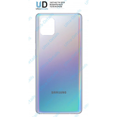 Задняя крышка для Samsung N770F (Note 10 lite) серебро