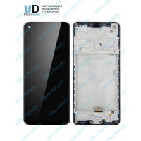 Рамка дисплея для Samsung A217 (A21s) черный Рамка дисплея для Samsung A217 (A21s) черный