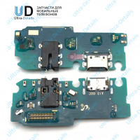 Шлейф Samsung A125F (A12)/M127F (M12) плата системный разъем/разъем гарнитуры/микрофон Шлейф Samsung A125F (A12)/M127F (M12) плата системный разъем/разъем гарнитуры/микрофон