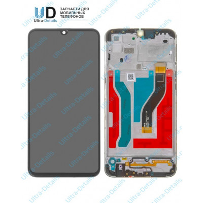 Рамка дисплея для Samsung A107 (A10s) черный