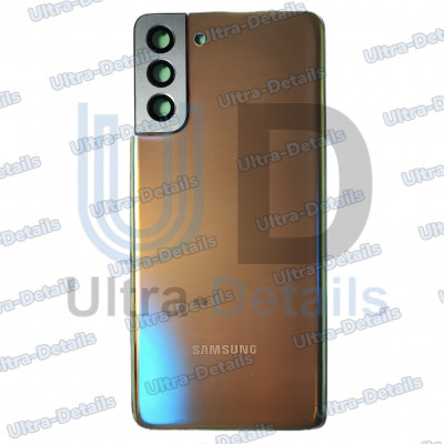 Задняя крышка для Samsung G996B (S21+) серебро Premium