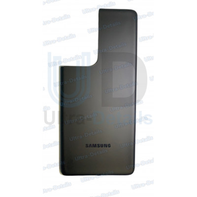Задняя крышка для Samsung G998B (S21 Ultra) черный Premium