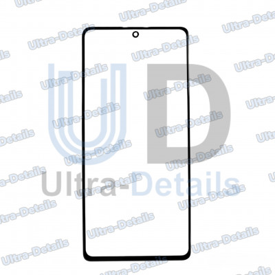 Стекло для переклейки с OCA для Samsung G770F/M515F/N770F (A71/S10 Lite/M51/Note 10 Lite) черный