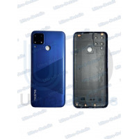 Задняя крышка для Realme C15 со стеклом камеры (синий) Задняя крышка для Realme C15 со стеклом камеры (синий)