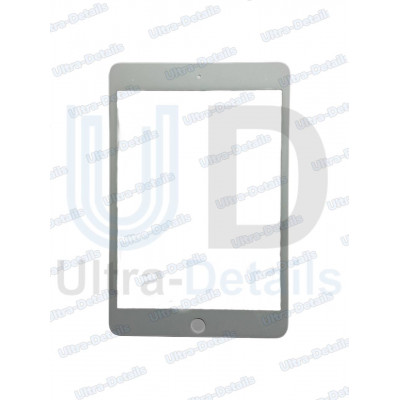 Стекло для переклейки с OCA для iPad Mini 5 белый