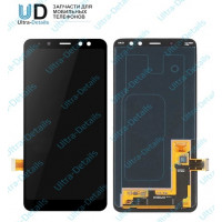 Дисплей для Samsung A730F (A8+ 2018) в сборе с тачскрином черный - AAA (TFT) с регулируемой подсветкой Дисплей для Samsung A730F (A8+ 2018) в сборе с тачскрином черный - AAA (TFT) с регулируемой подсветкой
