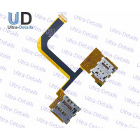 Шлейф HTC One Mini 2 разъем SIM/MMC Шлейф HTC One Mini 2 разъем SIM/MMC