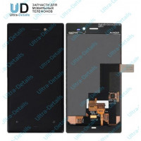 Дисплей для Nokia Lumia 928 (RM-860) в сборе с тачскрином (черный) Дисплей для Nokia Lumia 928 (RM-860) в сборе с тачскрином (черный)