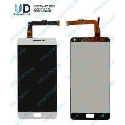 Дисплей для Lenovo Vibe P1 в сборе с тачскрином (белый)