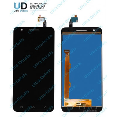 Дисплей для Lenovo Vibe C2 (K10a40) в сборе с тачскрином (черный)