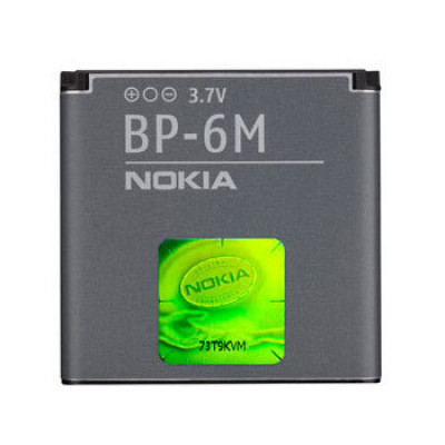 Аккумулятор для Nokia BP-6M (3250/6151/6233/6280/6288/9300/N73/N77/N93) тех. упак. Premium
