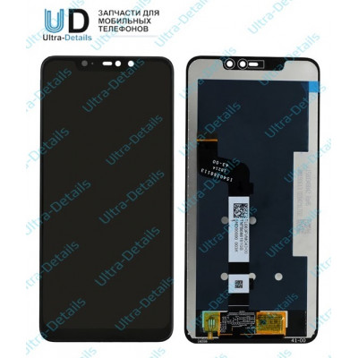 Дисплей для Xiaomi Redmi Note 6 Pro (M1806E7TG)/ Redmi Note 6 в сборе с тачскрином (черный)