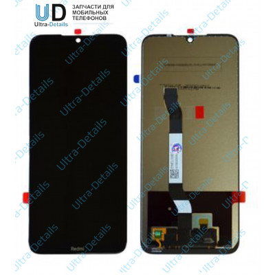 Дисплей для Xiaomi Redmi Note 8T (M1908C3XG) в сборе с тачскрином черный Оригинал