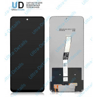 Дисплей для Xiaomi Redmi Note 9S/Note 9 Pro (M2003J6A1G/M2003J6B2G) в сборе с тачскрином (черный) Оригинал
