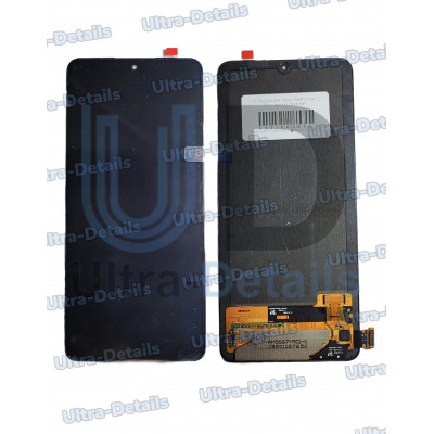 Дисплей для Xiaomi Redmi Note 10 Pro в сборе с тачскрином (черный) Оригинал