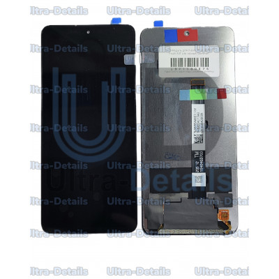 Дисплей для Xiaomi Poco X3/X3 Pro/Mi 10T Lite (M2007J20CG) в сборе с тачскрином (черный) Оригинал