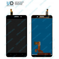 Дисплей для Huawei Honor 4X (Che2-L11) в сборе с тачскрином (черный) Дисплей для Huawei Honor 4X (Che2-L11) в сборе с тачскрином (черный)
