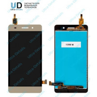 Дисплей для Huawei Honor 4C (CHM-U01) всборе с тачскрином (золотой)