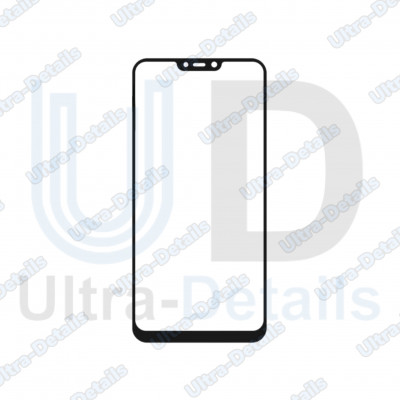 Стекло для переклейки с OCA для Vivo Y81 (1803) черный